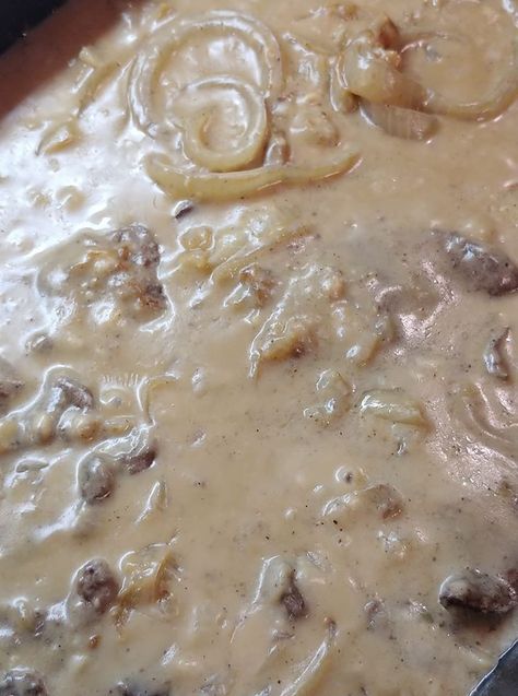 Liver And Onions Recipe Gravy, Liver Onions And Gravy, Beef Liver And Onions Gravy Recipes, Smothered Liver And Onions With Gravy, Liver And Onions With Gravy, Liver Dishes, Beef Liver And Onions Recipe, Fried Liver, Onion Casserole