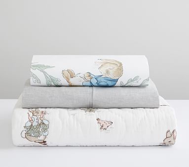 Peter Rabbit Bedding, Elephant Baby Bedding, Sweet Characters, Pottery Barn Baby, Heirloom Baby Blankets, Crib Liners, Peter Rabbit Nursery, Rabbit Bedding, Crib Fitted Sheet