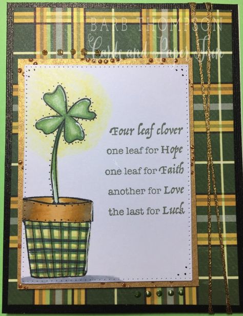 Clover Quote, Clover Craft, St Patricks Day Cards, St Patricks Crafts, Bullet Journal Quotes, Irish Quotes, Graphic Design Tools, Four Leaves, Four Leaf