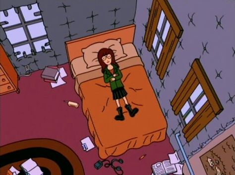 Daria's Room Daria Quotes, Daria Mtv, Illustration Tumblr, Sarcastic People, Daria Morgendorffer, Awkward Girl, Arte Indie, 90s Tv, Cartoon Tv Shows