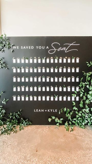 Green Wedding Shoes | Jen on Instagram: "We love a creative (and beautiful) seating chart. 🌼🌷 Who else would love to find their seat from this stunner?! 👉🏼 Save this for idea your big day and then tag someone who would love to see this 🌸 Signage Design: @letteredbyvalerie Planner: @bluesparrowevents Florals: @remiandgold #escortdisplay #seatingchart #weddinginspiration #weddingideas #weddingdecor" Creative Seating Chart, Acre Wedding, Shoes Creative, Creative Seating, Seating Chart Ideas, Chart Ideas, Aesthetic Wedding, Creative Freedom, Wedding Pins