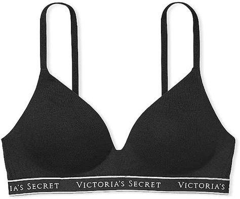 Victoria's Secret Lightly Lined Wireless T Shirt Bra, Moderate Coverage, Smoothing, Bras for Women (32A-38DDD) Smoothing Bras, Everyday Bra, Wireless Bra, T Shirt Bra, Victoria's Secret, Perfect Fit, Bra, For Women, T Shirt