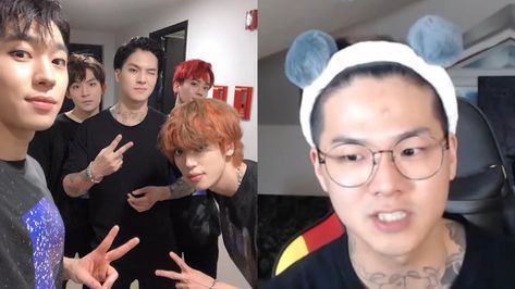 Bang Min-su, formerly C.A.P of K-pop boy group TEEN TOP, revealed that it is not only female K-pop stars, but male K-pop stars are also subjected to being sexually harassed by fans. Beomgyu Star Seekers, Sick Of People, Pop Boy, Youtube Live, Look Into My Eyes, K Pop Star, Teen Top, Hold My Hand, Boy Group