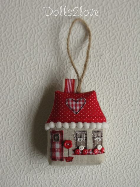 Fabric christmas ornaments