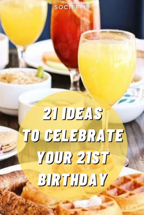 21 Ideas To Celebrate Your 21st Birthday 21st Birthday Breakfast Ideas, Birthday Dinner Menu Ideas, 21st Birthday Dinner, Birthday Dinner Menu, Party Entrees, Dinner Menu Ideas, Dinner Party Ideas, Birthday Lunch, Brunch Places