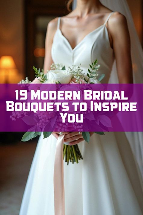 Did you know that modern bridal bouquets are stealing the spotlight at weddings? These fresh, chic designs mix traditional elegance with contemporary flair, creating unforgettable accents to your big day. Discover awe-inspiring trends, unique floral combinations, and eye-catching color palettes in our must-see wedding article. Dive into the stunning world of weddings with 19 captivating photos! Modern Fall Bridal Bouquet, 2025 Bridal Bouquet Trends, Bride Bouquets Ideas, 2025 Wedding Bouquet, Bridal Flower Ideas, Foliage Wedding Bouquet, White And Greenery Wedding Bouquet, Bridal Bouquet Types, Unique Bride Bouquet