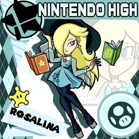 Nintendo High, Nintendo Girl, Princess Rosalina, Mario Comics, Super Princess Peach, Mario Fan Art, Nintendo Princess, Nintendo Fan Art, Cartoon Eyes Drawing