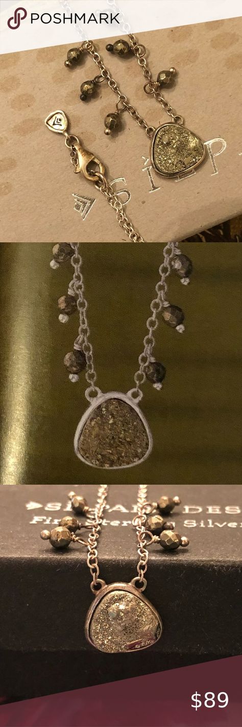 Silpada Sterling Silver and Pyrite Trade Secret Necklace N2721 Silpada Jewelry, Sterling Silver, Jewelry Watches, Silver, Plus Fashion, Accessories Vintage, Styling Tips, Handbags, Designer Clothing