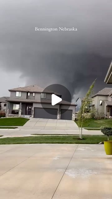 Jaime Garcia on Instagram: "Today in Bennington Nebraska just TORNADO passed over Eppley Airport minutes ago.. Video was sent in to me by Justine Patlan Howell" Tornado Videos Scary, Tornado Videos, Tornado Gif, Awesome Nature, Wow Video, April 26, Tornado, Nebraska, Mother Nature