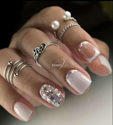 Precious Nails, Sassy Nails, French Manicure Nails, Work Nails, Color Crema, Almond Acrylic Nails, Cute Gel Nails, Uñas Acrilicas, Elegant Nails