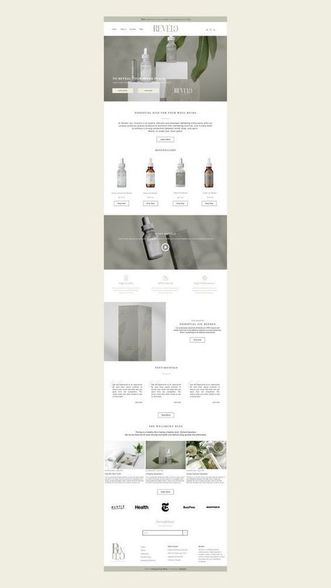 Mood Boards Website Design, Korean Skincare Website, Aesthetic Website Layout, Typography Website, Minimal Website Design, Wellness Website, Layout Web, Skincare Branding, Brand Pattern