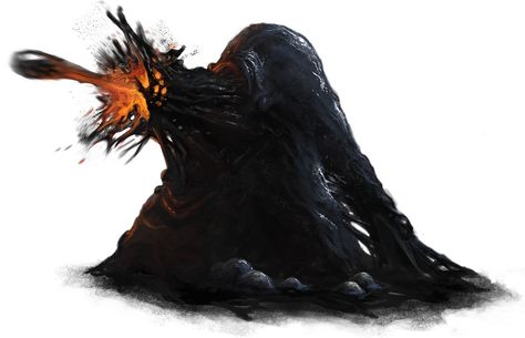 Sludge Monster, Black Ooze Monster, Ooze Character, Black Sludge, Black Slime, Creature Fantasy, Myths & Monsters, Beast Creature, Cthulhu Mythos