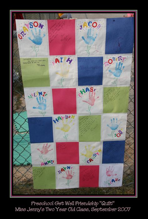 Preschool Friendship Quilt by AriannaSage.deviantart.com Friendship Preschool Crafts, Friendship Preschool, Preschool Friendship, Friendship Crafts, Friendship Quilt, Friendship Theme, February Month, Friendship Activities, Friendship Art