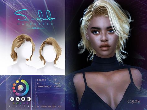 Sims 4 Short Wavy Hair, Sims 4 Cc Hair, Sims 4 Anime, Gothic Hairstyles, Sims 4 Game Mods, Mod Girl, Sims Four, Sims4 Clothes, Female Shorts