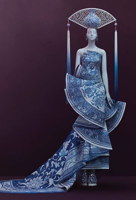 Porcelain Dress, Gala Gowns, Gala Gown, Guo Pei, Dress Couture, Elie Saab Couture, Chanel Couture, Dior Haute Couture, Couture Designers