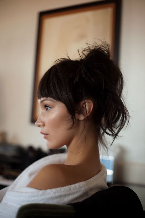 1920s Long Hair, Hairstyles For Indian Wedding, 1920s Hair, Marley Hair, Grunge Hair, Bang Bang, Bella Hadid, Ponytail Hairstyles, Hairstyles With Bangs