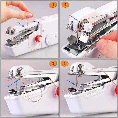 Handheld Sewing Machine, Woodworking Drill Bits, Making Bags, No Sew Curtains, Repair Clothes, Mother Christmas Gifts, How To Hem Pants, Hanging Curtains, Sewing Skills