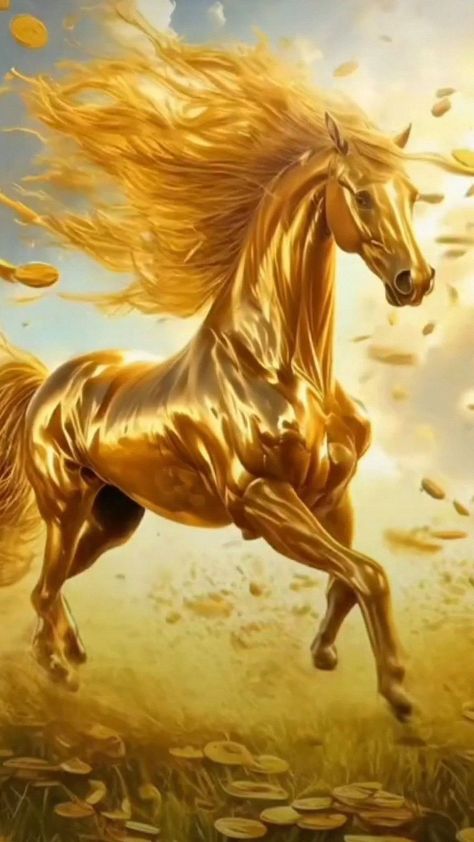 Live Fish Wallpaper, Money Wallpaper Iphone, Lucky Wallpaper, Good Morning Greeting Cards, Golden Horse, Beautiful Arabian Horses, Arte Alien, Money Images, Horse Wallpaper