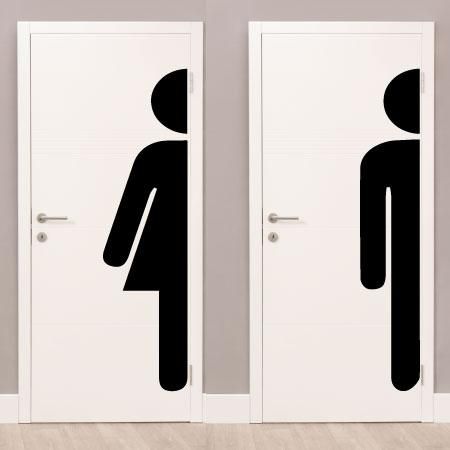 Wc Door Sign Ideas, Mens Bathroom Door, Public Toilet Door Design, Restroom Door Sign, Restroom Door Ideas, Wc Door Design, Wc Sign Design, Public Bathroom Ideas, Toilet Pictogram