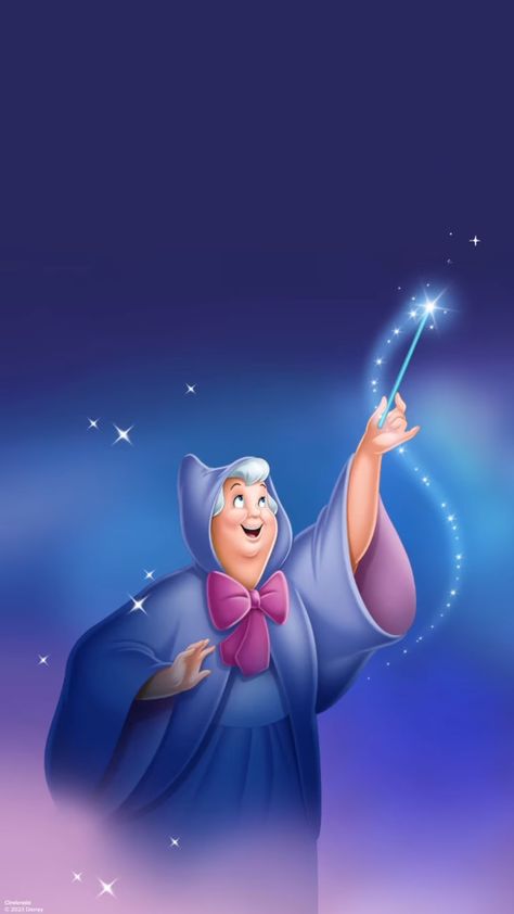 Fairy Godmother Wallpaper, Cinderella Wallpaper Iphone, Cinderella Godmother, Fairy Godmother Cinderella, Disney Princess Background, Cinderella Cartoon, Cinderella Wallpaper, Cinderella Fairy Godmother, Cinderella Movie