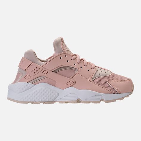 Right view of Women's Nike Air Huarache Running Shoes Womens Tennis Shoes, Hype Shoes, Desert Sand, Nike Air Huarache, Air Huarache, Ladies Shoes, Nike Huarache, Finish Line, Saucony Sneaker