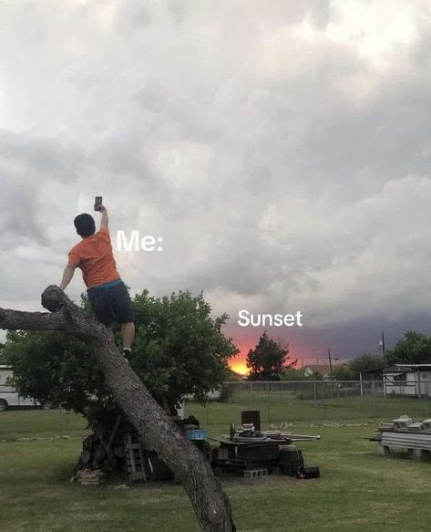 #Sunset #Me #LoveThis #Nature Beautiful Meme, Sunset Girl, English Memes, Happy Sunday Quotes, Puns Jokes, Sky Pictures, Sunset Wallpaper, Sunset Quotes