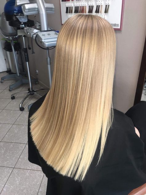 Long Straight Hair Blonde, Sandy Blonde Highlights, Shiny Blonde Hair, Blonde Hair Straight, Gold Blonde Hair, Blonde Straight Hair, Perfect Blonde Hair, Summer Blonde Hair, Dark Blonde Hair Color