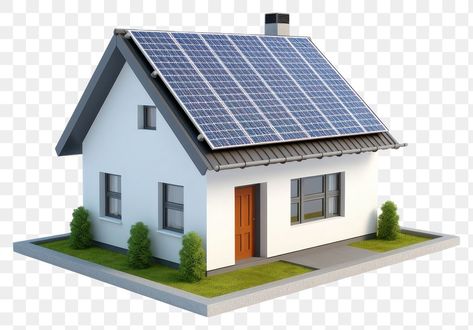 Solar Panel House, Solar Panels Architecture, Panel House, Eco Technology, Solar Energy Design, Solar Panels Design, House Png, Adobe Photoshop Design, House Clipart