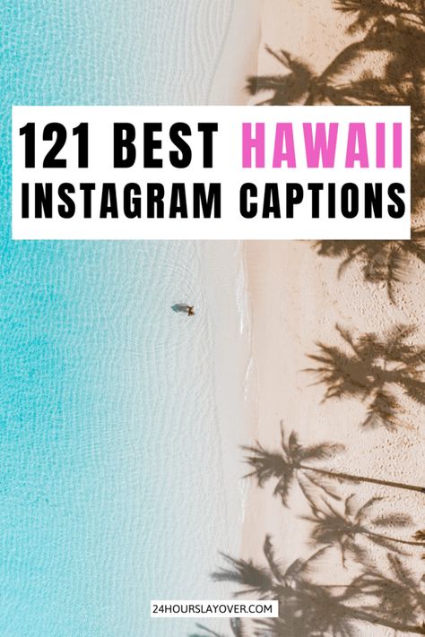 The Best Hawaii Instagram captions, puns & quotes! Don't Overthink Quotes, Hawaii Captions Instagram, Hawaii Instagram Captions, Ranching Quotes, Hawaii Quotes, Facebook Captions, Hawaii Instagram, Puns Quotes, Beach Instagram Captions