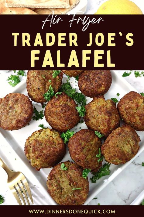 Falafel Mix, Air Fryer Cooking, Family Breakfast Recipes, Falafel Recipe, Trader Joes Recipes, Fall Dinner Recipes, Air Fryer Healthy, Quick Weeknight Meals, Fall Dinner