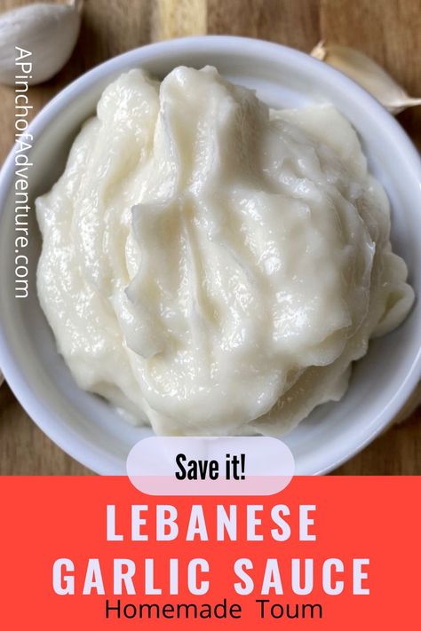 Naf Naf Garlic Sauce Recipe, Garlic Sauce Recipe Shawarma, Toom Garlic Dip Recipes, Garlic Toum Recipe, Sumac Sauce, Toum Sauce, Mediterranean Garlic Sauce, Toum Garlic Sauce, Shawarma Garlic Sauce