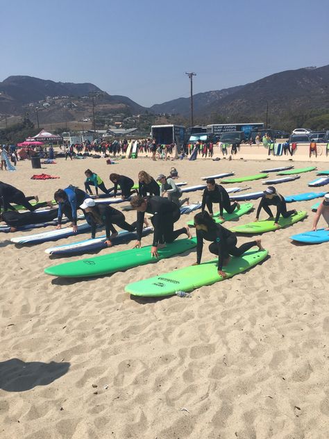 Our friends at Malibu Makos are ready to give all our families surf lessons 🌊 Future Board, Surf Lesson, Family Camping, Girls Trip, Middle School, Surfing, Camping