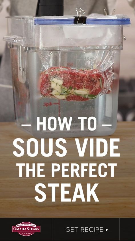 Cooking With A Sous Vide, Sous Vide Steak Recipes, Steak Sous Vide Recipe, Sou Vide Steak, Sous Vide Steak Chart, Sous Vide Recipes Steak, Top Sirloin Sous Vide, Sous Vide Steak Marinade, Sous Vide Chart