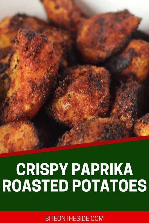 Crispy Potatoes In Oven, Boiled Potatoes Recipe, Paprika Recipes, Boiling Sweet Potatoes, Crispy Roast Potatoes, Hungarian Paprika, Potatoes In Oven, Leftover Potatoes, Garlic Roasted Potatoes