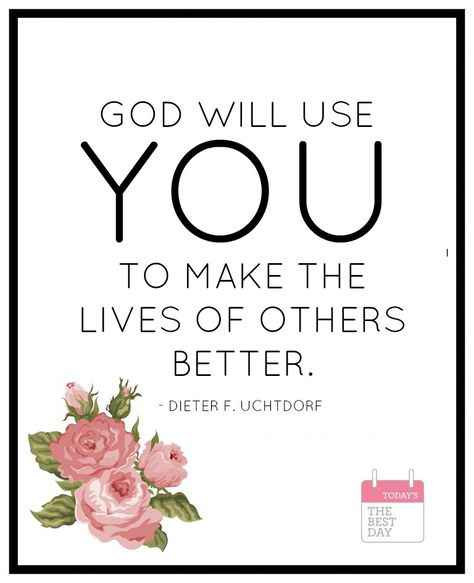 Oct 2017 Conf, GOD WILL USE YOU Lds Yw Quotes, Relief Society Quotes, Lds Quotes Uplifting, Ministering Ideas, Potluck Invitation, Missionary Quotes, Lds Relief Society, Lds General Conference, General Conference Quotes