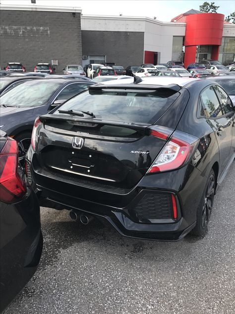 2017 Honda Civic Hatchback, Honda Civic Hatchback Sport, Honda Civic Hatchback, Civic Hatchback, Automatic Transmission, Honda Civic, Exterior Design, Vision Board, Bmw Car