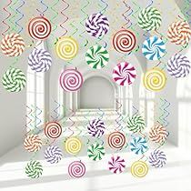 Themed Birthday Decorations, Candyland Party Decorations, Lollipop Decorations, Lollipop Birthday, Swirl Lollipops, Candy Birthday Party, Candyland Birthday, Lollipop Candy, Candyland Party