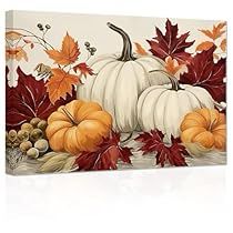 Harvest Pictures, Thanksgiving Prints, Pumpkin Wall Art, Pumpkin Wall, Pumpkin Canvas, Rustic Pumpkin, Wooden Painting, Decor Thanksgiving, Pumpkin Painting