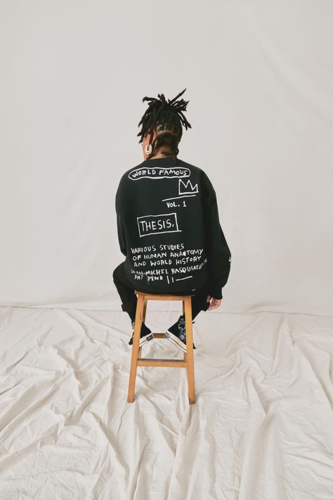 Converse Celebrates Jean-Michel Basquiat’s Legacy for Latest Collection – PAUSE Online | Men's Fashion, Street Style, Fashion News & Streetwear Teacher Attire, Iconic Artwork, Fashion Street Style, Expressionist Art, Monochrome Color, Jean Michel Basquiat, Jean Michel, Street Style Fashion, Chuck 70