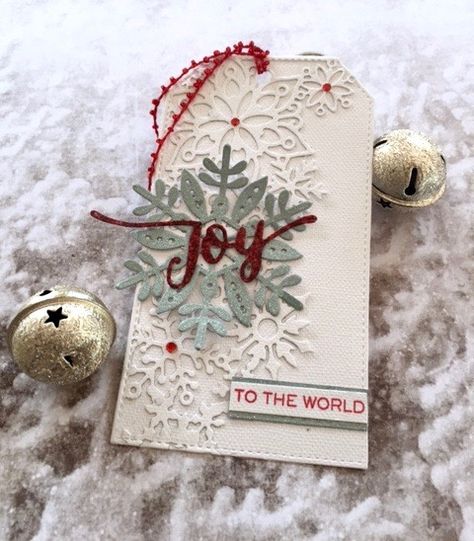 My Paper Epiphany: Snowflake Tag Fireplace Backdrop, Christmas Tags Handmade, Snowflake Gift Tags, Diy Christmas Tags, Christmas Paper Craft, Homemade Tags, Christmas Name Tags, Christmas Gift Tags Handmade, Merry Christmas Gift Tags