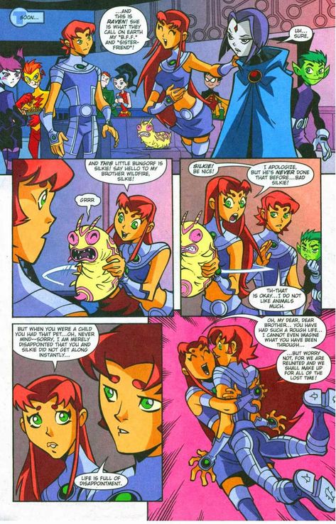 Male Version Of Starfire, Jinx And Kid Flash, Genderbend Anime, Teen Titans Starfire, Starfire And Raven, Dc Comics Collection, Teen Titans Fanart, Grimoire Book, Teen Titan