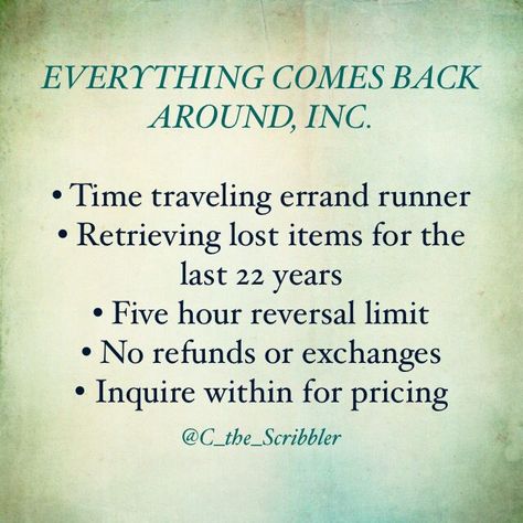 Writing Prompt: time traveling errands Source:@C_the_Scribbler Time Travel Theories, Time Travel Aesthetic, Urban Fantasy Writing, Time Travel Stories, Writing Challenges, Play Quotes, Fantasy Writing, Character Bank, Quotes Writing