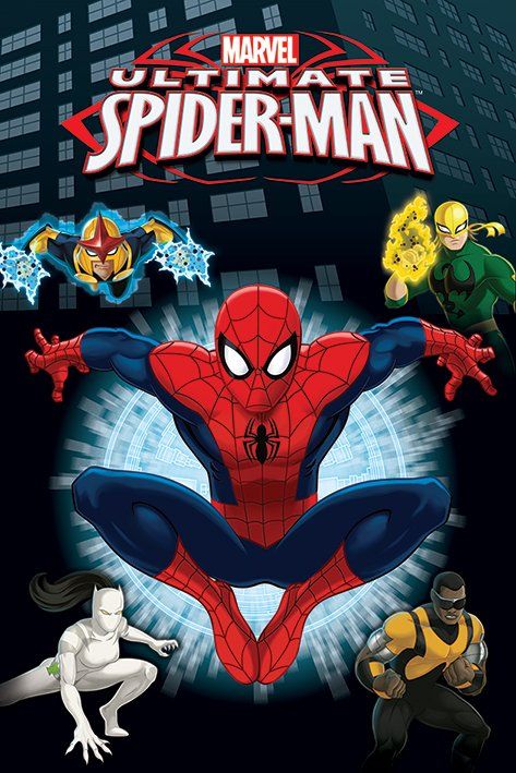 #Ultimate #Spiderman #Fan #Art. (Maxi Poster featuring The Ultimate Spider-Man) Mark Bagley. (THE * 5 * STÅR * ÅWARD * OF: * AW YEAH, IT'S MAJOR ÅWESOMENESS!!!™)[THANK Ü 4 PINNING!!!<·><]<©>ÅÅÅ+(OB4E) Ultimate Spider Man Cartoon, Ultimate Spiderman Wallpaper, Ultimate Spiderman White Tiger, The Ultimate Spiderman, Spiderman Ultimate, Marvel Comics Drawing, Spider Man Animated Series, Spiderman Print, Marvel Ultimate Spider Man