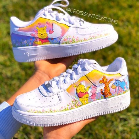 856fc81623da2150ba2210ba1b51d241desc34934222ri Tenis Air Force, Custom Shoes Diy, Nike Shoes Air Force, White Nike Shoes, Jordan Shoes Girls, Custom Nike Shoes, All Nike Shoes, Disney Shoes, Personalized Shoes