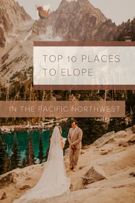 West Coast Elopement, Pacific Northwest Elopement, Elopement Washington State, Snowy Elopement, Dream Elopement, Best Places To Elope, Washington Elopement, Places To Elope, Offbeat Bride