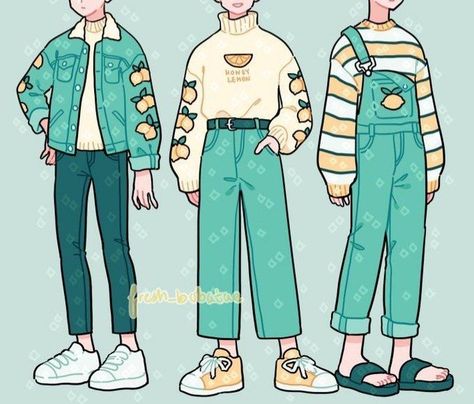 Outfits Drawing, Clothing Sketches, Male Clothes, Art Outfits, Clothing Design Sketches, Drawing Anime Clothes, Cartoon Outfits, Design Clothes, Poses References