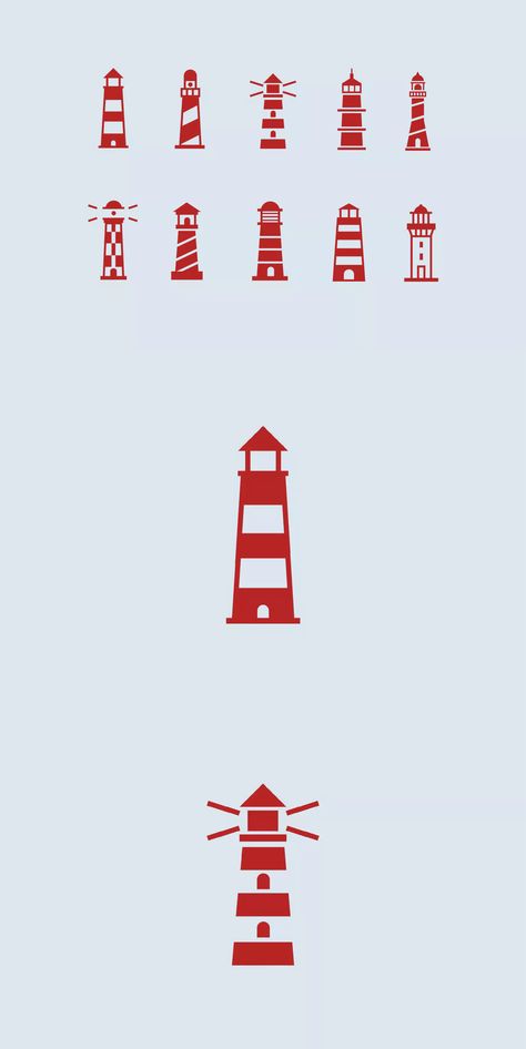 10 Lighthouse Icons PSD, AI Lighthouse Illustration Simple, Lighthouse Character, Light House Illustration, Lighthouse Graphic, Lighthouse Architecture, Calendar Logo, Lighthouse Illustration, Lighthouse Logo, Bakery Logo