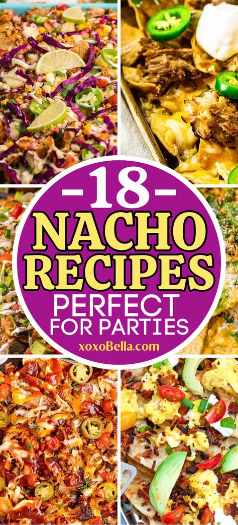 Nachos recipes Fry Nachos Recipe, At Home Nachos Recipe, Nacho Chips Recipe Dinners, Nachos Crockpot Recipe, Super Nachos Recipe, Nacho Ideas Recipes, Different Kinds Of Nachos, Best Homemade Nachos, Nachos Toppings Ideas