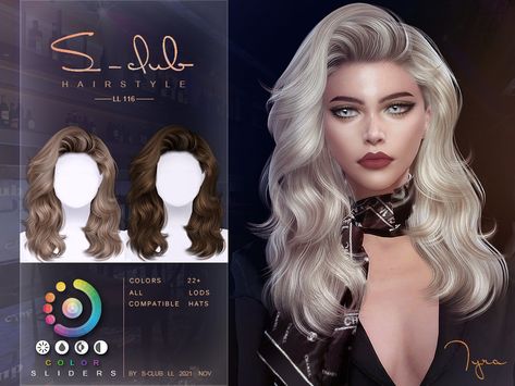 The Sims Resource - Wavy hair (Tyra) Ts4 Female Hair Patreon, Sims 4 Cc Clothes And Hair, Sims 4 Cc Hair Hq, The Sims 4 Cc Hairstyles Female, Women Sims 4 Cc Hair, Sims 4 Alpha Hair Patreon, Sims 4 Cc Hair Alpha Updo, Sims 4 Hairstyles Female, Sims Resource Sims 4