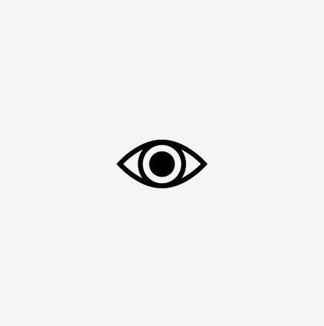 Eye Tattoo Simple, Icon Symbols, Tattoo Eye, Best Branding, Trendy Eyeshadow, Omerta Tattoo, Eye Logo, Eye Sketch, Simple Eye